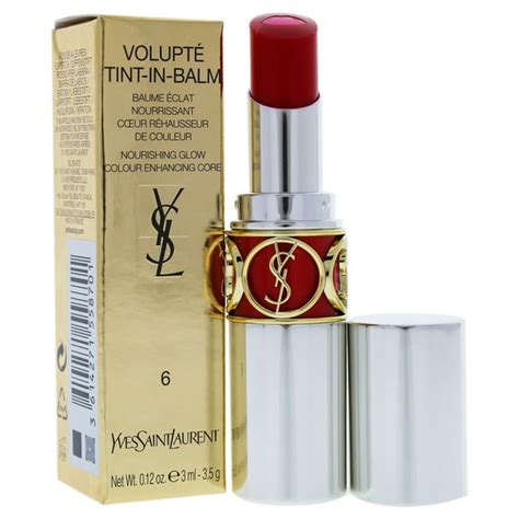 ysl volupté tint in balm n 6 touch me red|ysl volupte balm.